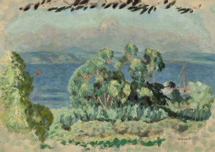 Eucalyptus trees, 1911. Creator: Bonnard, Pierre (1867-1947).