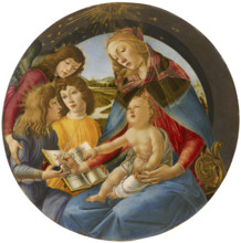 Madonna of the Magnificat, 1480s. Creator: Botticelli, Sandro (1445-1510).