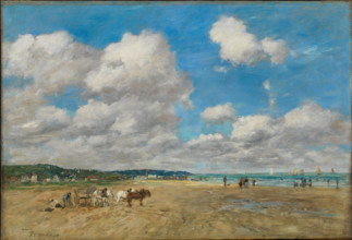 Deauville, 1893. Creator: Boudin, Eugène-Louis (1824-1898).