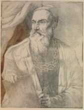 Portrait of Titian (1488-1576), c1550. Creator: Britto, Giovanni (active 1530-1550).