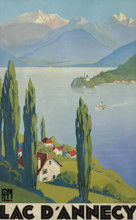 Lac d'Annecy, c1930. Creator: Broders, Roger (1883-1953).
