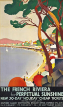 The French Riviera for Perpetual Sunshine, 1930. Creator: Broders, Roger (1883-1953).