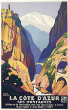 La Côte d'Azur, c1930. Creator: Broders, Roger (1883-1953).