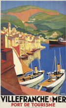 Villefranche sur Mer, c1930. Creator: Broders, Roger (1883-1953).