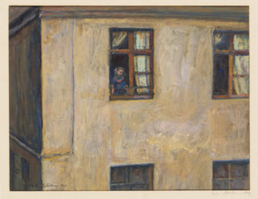 Woman at the window, 1909. Creator: Büttner, Erich (1889-1936).