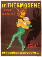 Thermogène generates heat and heals, 1929. Creator: Cappiello, Leonetto (1875-1942).