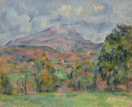 Mount Sainte-Victoire, 1888-1890. Creator: Cézanne, Paul (1839-1906).