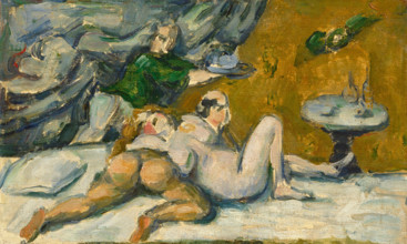 An Afternoon in Naples or Rum Punch, 1876-1877. Creator: Cézanne, Paul (1839-1906).