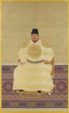 Portrait of the Hongwu Emperor (1328-1398), founder of the Ming dynasty. Creator: Chinese Master.