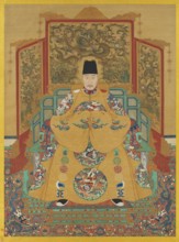 Portrait of the Jiajing Emperor (1507-1567). Creator: Chinese Master.