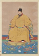 Portrait of the Hongxi Emperor (1378-1425). Creator: Chinese Master.