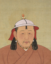 Portrait of Külüg Khan (1281-1311), 14th century. Creator: Chinese Master.