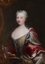 Polyxena of Hesse-Rotenburg (1706-1735), Queen of Sardinia, 1728-1730. Creator: Clementi, Maria Giovanna, (La Clementina) (1692-1761).