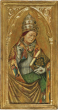 Pope Sylvester I, Second Half of the 15th cen.. Creator: Crivelli, Vittore (ca. 1440-1501/2).