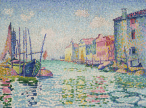 Canale Ponte Lungo, 1903-1905. Creator: Cross, Henri Edmond (1856-1910).