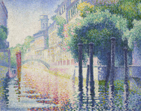Rio San Trovaso, Venice, 1903-1904. Creator: Cross, Henri Edmond (1856-1910).