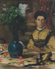 Madame de Rutté, c1875. Creator: Degas, Edgar (1834-1917).