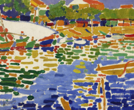 Barques amarrées à l'Estaque, c1905-1906. Creator: Derain, Andrè (1880-1954).
