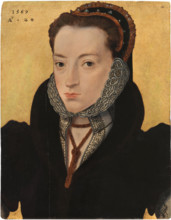 Portrait of Mary, Queen of Scots (1542-1587), 1567. Creator: Derickson, Arnold (active 1567-1569).
