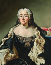 Maria Anna of Neuburg (1693-1751), Countess Palatine of Neuburg and Duchess of Bavaria... Creator: Desmarées, George (1697-1776).