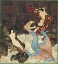 Perseus and Andromeda. Creator: Dulac, Edmund (1882-1953).