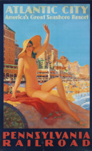 Atlantic City. Pennsylvania Railroad, c1935. Creator: Eggleston, Edward Mason (1882-1941).