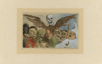 Les Péchés Capitaux (The Deadly Sins), 1888-1904. Creator: Ensor, James (1860-1949).