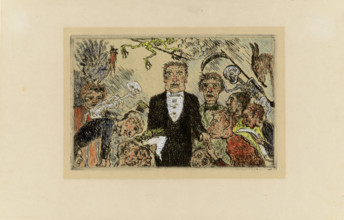 Les Péchés Capitaux (The Deadly Sins), 1888-1904. Creator: Ensor, James (1860-1949).