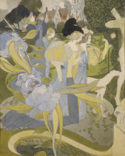 Le Jardin d'Armide (The Garden of Armida), 1897. Creator: Feure, Georges de (1868-1928).