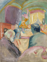 Red Seven Cabaret, 1908. Creator: Filla, Emil (1882-1953).