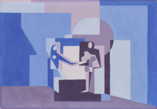 Untitled (Mechanical Love), 1927. Creator: Fillia, (Luigi Colombo) (1904-1936).