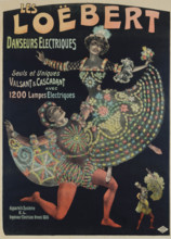 Les Loëbert, danseurs électriques, c1895-1900. Creator: Galice, Louis (1864-1935).