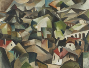 Paysage à Meudon, 1911. Creator: Gleizes, Albert (1881-1953).