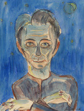 Self-portrait, 1921. Creator: Gramatté, Walter (1897-1929).