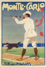 Monte-Carlo. Tir aux Pigeons, c1905. Creator: Grün, Jules-Alexandre (1868-1938).