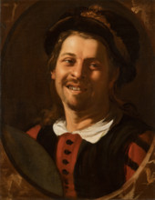 Self-portrait, c1618-1620. Creator: Haen, David de (c. 1585-1622).