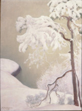 First Snows, 1931. Creator: Halonen, Pekka (1865-1933).