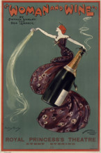 Woman and Wine - The Royal Princess's Theatre, 1899. Creator: Hardy, Dudley (1866-1922).