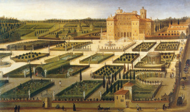 View of Villa Borghese, 1625. Creator: Heintz, Joseph, the Younger (ca 1600-after 1674).