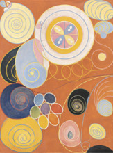 Group IV, No. 3, The Ten Largest, Youth, 1907. Creator: Hilma af Klint (1862-1944).