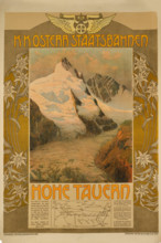 Imperial Royal Austrian State Railways: Hohe Tauern, c1900-1910. Creator: Jahn, Gustav (1879-1919).