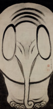 Elephant, Second Half of the 18th cen.. Creator: Jakuchu, Ito (1716-1800).