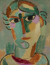 Portrait (Portrait of Toni), c1915. Creator: Javlensky, Alexei, von (1864-1941).