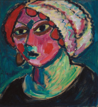 White Turban, 1912. Creator: Javlensky, Alexei, von (1864-1941).