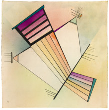 Steadfast, 1931. Creator: Kandinsky, Wassily Vasilyevich (1866-1944).