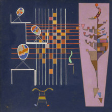 Three Ovals, 1942. Creator: Kandinsky, Wassily Vasilyevich (1866-1944).