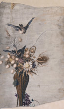 Ikebana, 1880s. Creator: Kiyohara, Tama (O'Tama), (Eleonora Ragusa) (1861-1939).