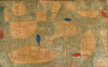Fattened and ornamental Fishes, 1938. Creator: Klee, Paul (1879-1940).