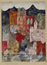 Stadt der Kirchen (City of Churches), 1918. Creator: Klee, Paul (1879-1940).