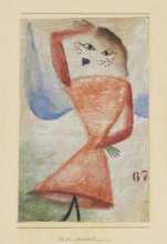 Fragment No. 67 (Angel), 1930. Creator: Klee, Paul (1879-1940).